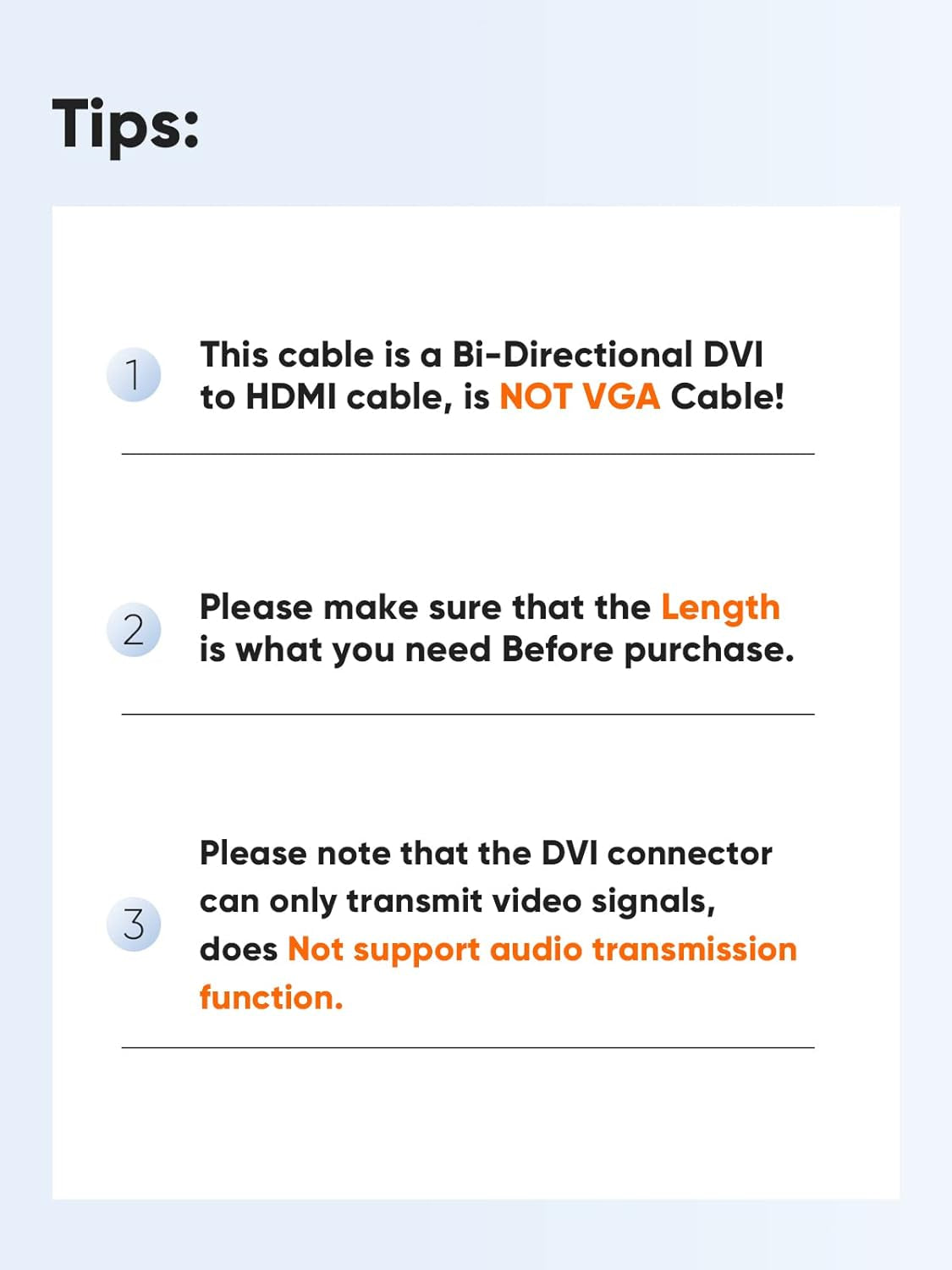 DVI to HDMI Cable Long,  5Ft HDMI to DVI Bi Directional Adapter, HDMI Male to DVI-D 24+1 Male, Support 1080P HD for Raspberry Pi, Roku, Xbox One, PS5, Graphics Card, Blue-Ray, Dvd，Switch