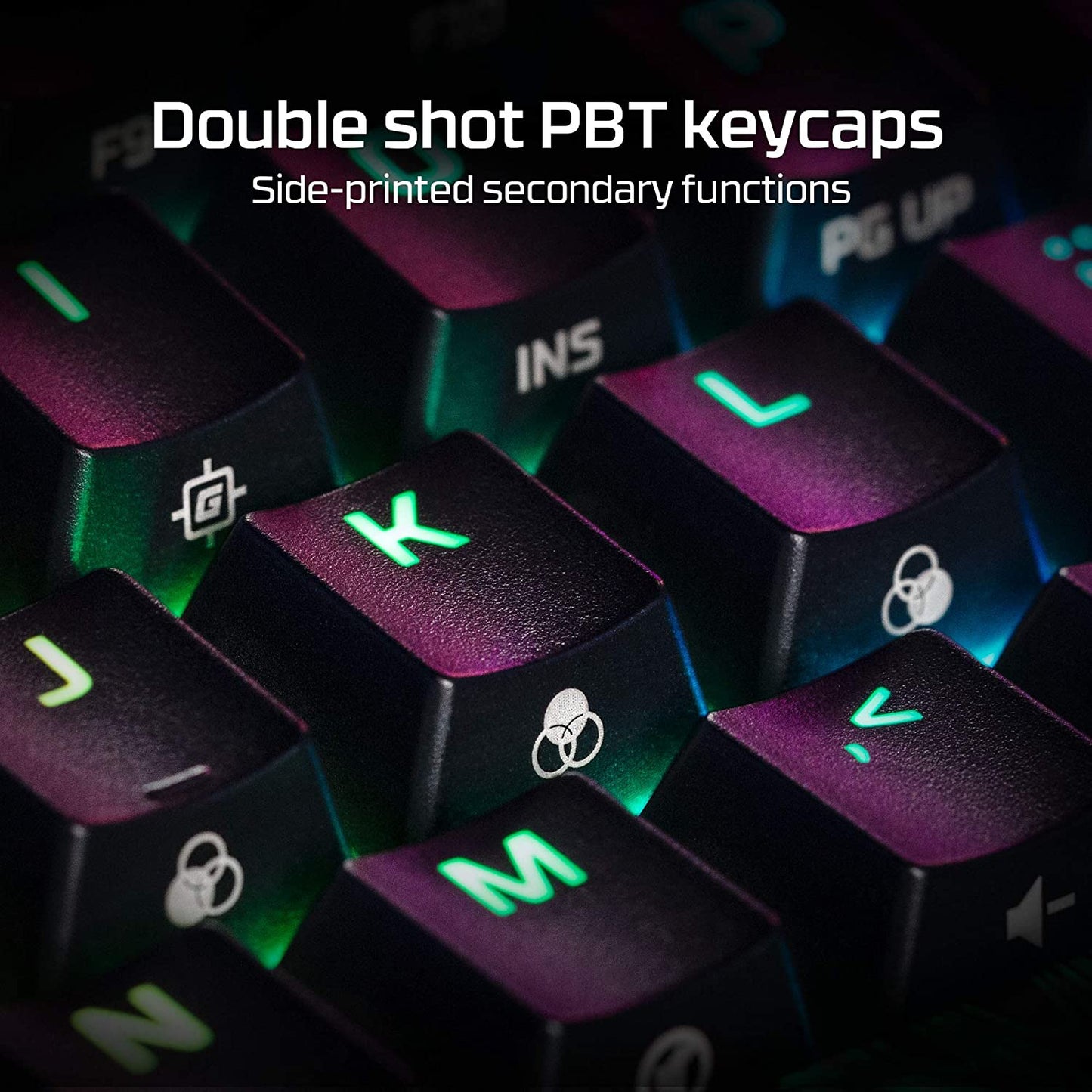 Alloy Origins 60 - Mechanical Gaming Keyboard, Ultra Compact 60% Form Factor, Double Shot PBT Keycaps, RGB LED Backlit, NGENUITY Software Compatible - Linear  Red Switch